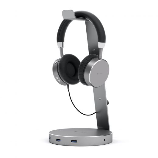 Наушники Satechi Aluminum Wireless Headphones Space Gray (ST-AHPM)