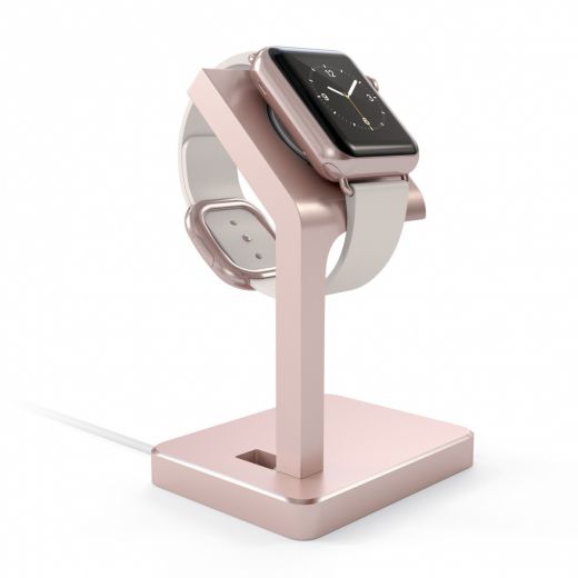 Док-станция Satechi Aluminum Watch Stand Rose Gold (ST-AWSR)