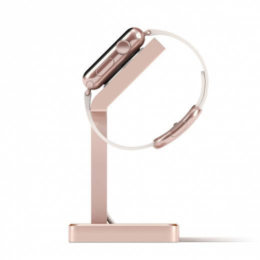 Док-станция Satechi Aluminum Watch Stand Rose Gold (ST-AWSR)