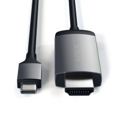 Кабель Satechi Type-C to 4K HDMI Cable Space Gray (ST-CHDMIM)