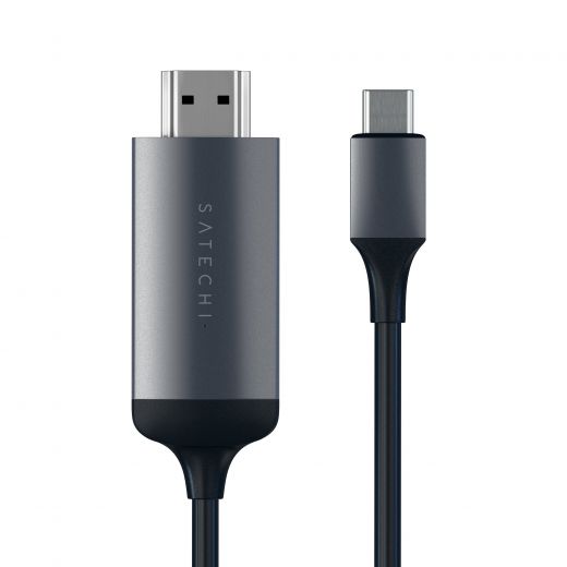 Кабель Satechi Type-C to 4K HDMI Cable Space Gray (ST-CHDMIM)