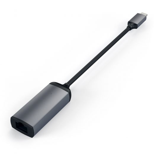 Адаптер Satechi Type-C Ethernet Adapter Space Gray (ST-TCENM)