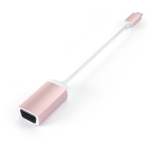 Адаптер Satechi Type-C VGA Adapter Rose Gold (ST-TCVGAR)
