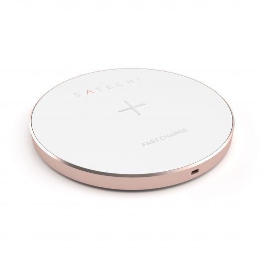 Беспроводная зарядка Satechi Wireless Charging Pad Rose Gold (ST-WCPR)