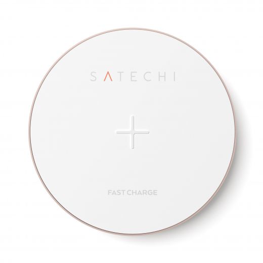 Беспроводная зарядка Satechi Wireless Charging Pad Rose Gold (ST-WCPR)