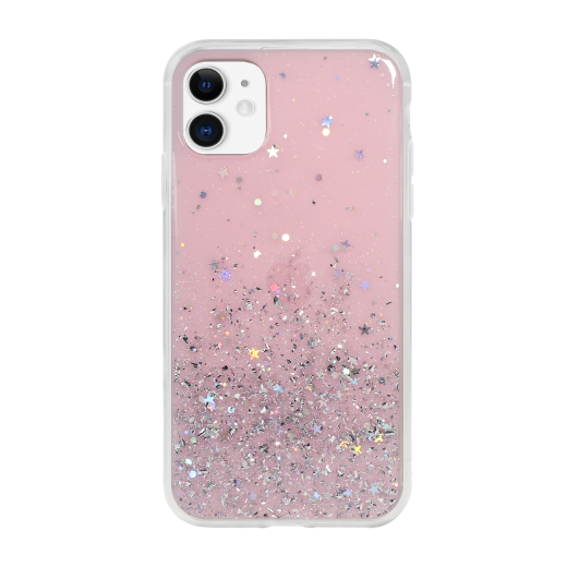 Чохол SwitchEasy Starfield Transparent Rose (GS-103-82-171-61) для iPhone 11