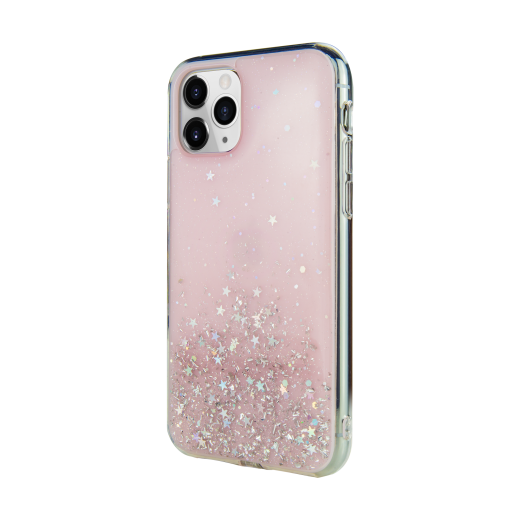 Чехол SwitchEasy Starfield Transparent Rose (GS-103-80-171-61) для iPhone 11 Pro