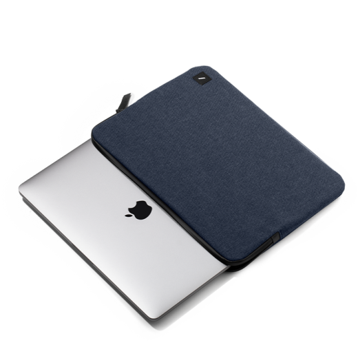 Чохол-папка Native Union Stow Lite Sleeve Case Indigo (STOW-LT-MBS-IND-16) для MacBook Pro 16" M1 | M2 | M3 | M4 (2021 | 2022 | 2023 | 2024) | Air 15" (M2 | 2023)