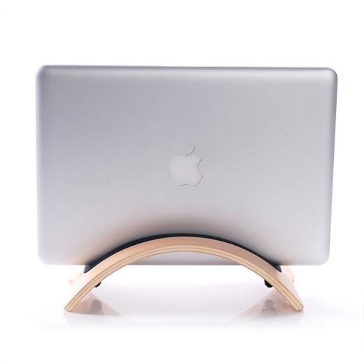 Деревянная подставка SAMDI Vertical Birch для MacBook Air | Pro 11"-16" 