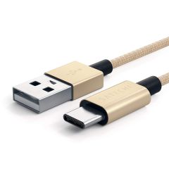 Кабель Satechi Aluminum Type-C USB 3.1 to Type-A USB 2.0 Cable Gold (ST-TCTAG)
