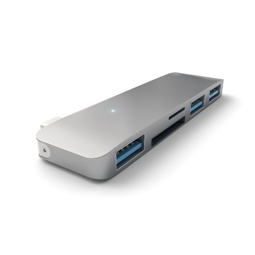 Адаптер Satechi Type-C USB Hub Space Gray (ST-TCUHM)