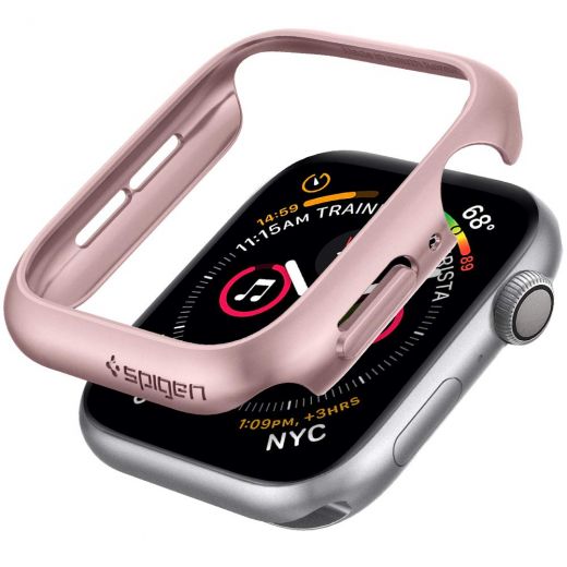 Чехол Spigen Thin Fit Rose Gold для Apple Watch 40mm Series 4