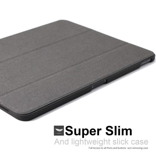 Чехол Khomo Dual Case Cover Twill Grey для Apple iPad Pro 12.9’ (2018)