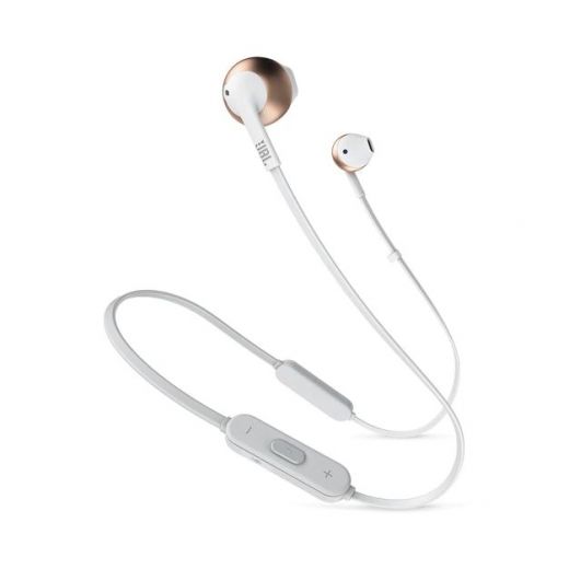 Беспроводные наушники JBL T205BT Rose Gold (JBLT205BTRGD)