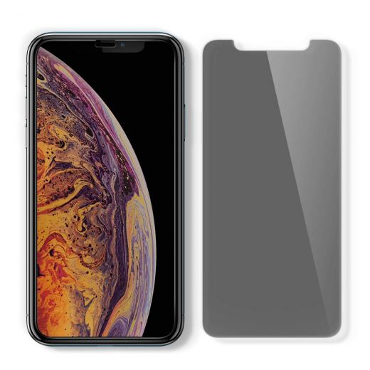 Захисне скло Spigen Tempered Glass Black Privacy для iPhone 11 Pro/X/XS