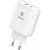 Швидка зарядка Baseus Bojure Series Type-C PD+U quick charge charger EU 36W White (CCALL-BG02)