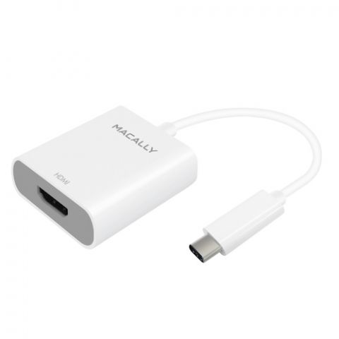 Адаптер Macally USB-C to USB-A Hub with Ethernet Adapter (UCHUB3GB)