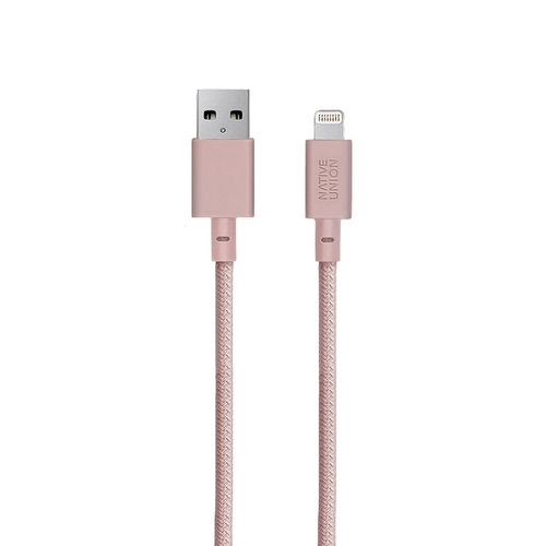 Кабель Native Union Belt Cable Lightning 3m Rose (BELT-KV-L-ROSE-3)