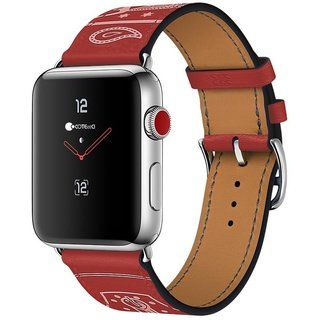 Ремешок COTEetCI Fashion W13 Leather  Red (WH5219-RD) для Apple Watch 42/44mm