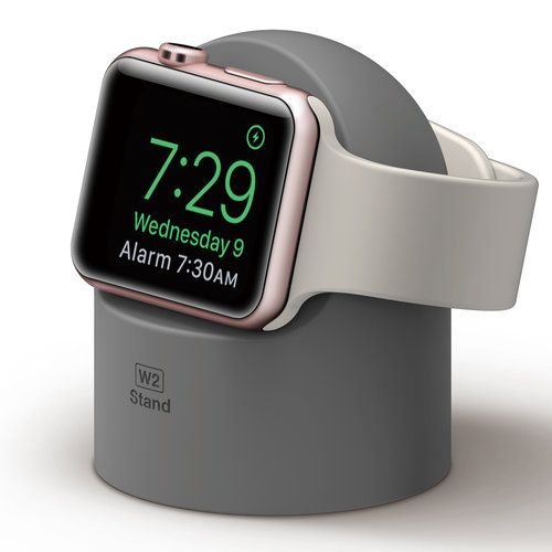 Док-станція Elago W2 Night Stand Dark Grey для Apple Watch