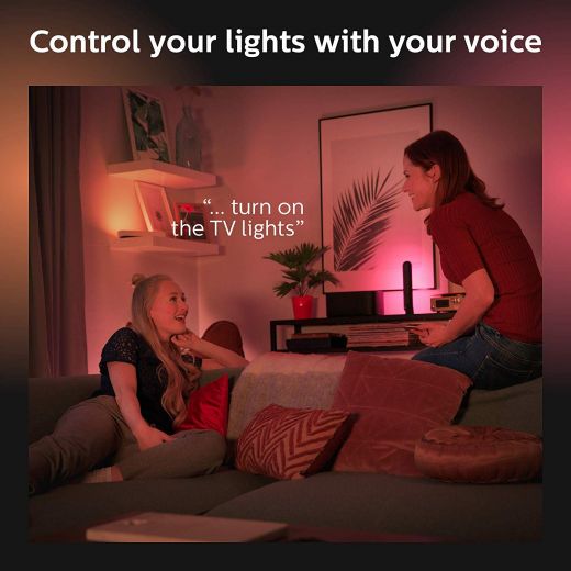 Умная лампа Philips Hue Play Black для фоновой подсветки