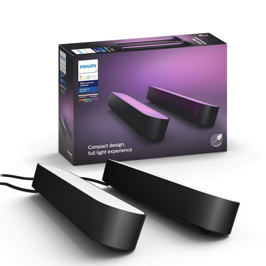 Розумна лампа Philips Hue Play Black (2 Pack) для фонового підсвічування