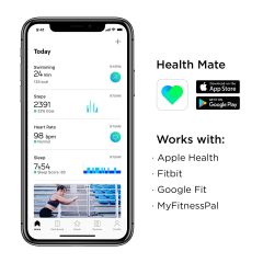 Фітнес браслет з пульсометром Withings Pulse HR