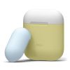 Чехол Elago Silicone Duo Case Yellow/White/Pastel Blue (EAPDO-YE-WHPB) для Airpods