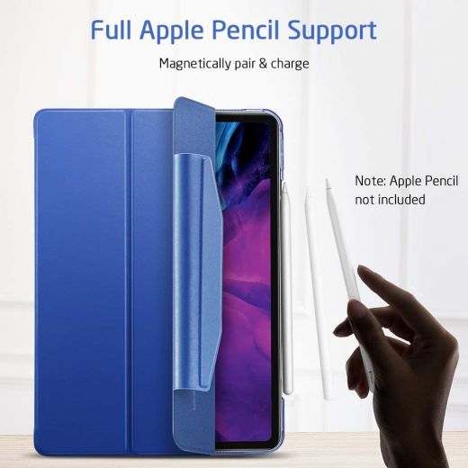 Чохол ESR Yippee Trifold Smart Case Navy Blue для iPad Pro 12.9" M1 | M2 ( 2021 | 2022)