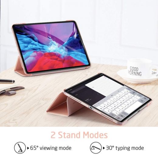 Чехол ESR Yippee Trifold Smart Case Rose Gold для iPad Pro 12.9" M1 | M2 ( 2021 | 2022)