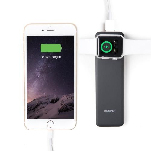 Повербанк Zens Apple iPhone/Watch Power Bank 4000 mAh Black (ZEPW02B/00)