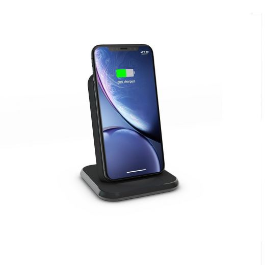 Беспроводная зарядка Zens Stand Aluminium Wireless Charger 10W Black (ZESC13B/00)