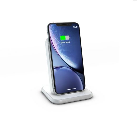 Беспроводная зарядка Zens Stand Aluminium Wireless Charger 10W White (ZESC13W/00)