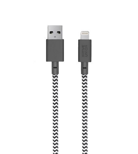 Кабель Native Union Night Cable Lightning 3m Zebra (NCABLE-KV-L-ZEB)