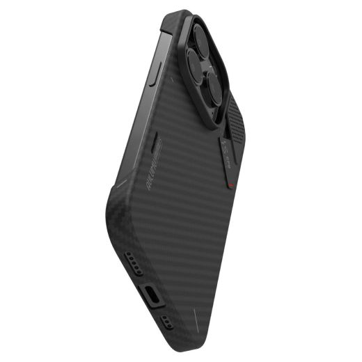 Карбоновий чохол Aulumu A15 Aramid Fiber MagSafe Case для iPhone 15 Pro