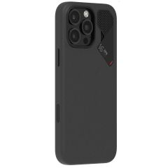 Чехол с экокожи Aulumu A16 Vegan Leather Camera Control Cover Case Black для iPhone 16 Pro Max