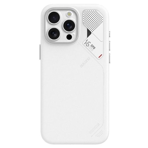 Чохол з екошкіри Aulumu A16 Vegan Leather Camera Control Cover Case White для iPhone 16 Pro