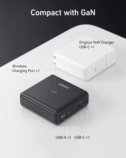 Зарядная база Anker 100 Вт для Anker Prime Power Bank (A1902)