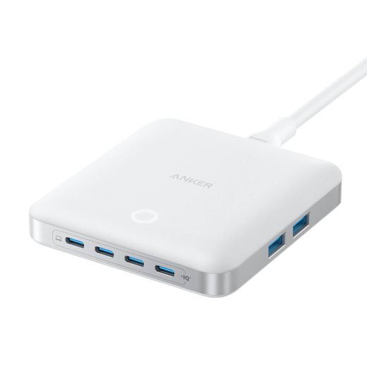 Зарядка Anker Nano Charger (130W, 6 Ports) White