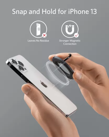 Магнитное кольцо держатель Anker 610 Magnetic Phone Grip (MagGo) Interstellar Gray