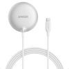 Бездротова зарядка Anker MagGo Wireless Charger (Pad) with Qi2 15W Shell White (A25M0121) для iPhone 12 | 13 | 14 | 15