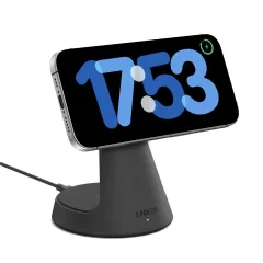 Беспроводная зарядка Anker MagGo Wireless Charger (2 в 1, Dock Stand) Black Stone