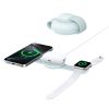 Беспроводная зарядка Anker MagGo Wireless Charging Station (3 в 1, Foldable Pad) Teal Oasis