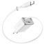 Зарядка Anker Nano Charger (35W, Integrated Retractable USB-C Cable) White