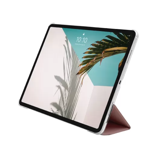 Чехол-книжка Macally Protective Case and Stand Rose для iPad Pro 12.9" (2022 | 2021 | М1 | M2) (BSTANDP6L-RS)