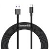 Кабель Baseus Superior Series Fast Charging Data Cable USB-A to Type-C 66W 2m Black (CATYS-A01)