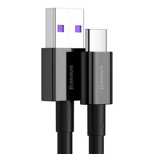 Кабель Baseus Superior Series Fast Charging Data Cable USB-A to Type-C 66W 2m Black (CATYS-A01)