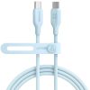 Еко кабель Anker 543  USB-C to USB-C Cable (Bio-Based) 0.9m Misty Blue (A80E2031)