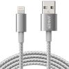 Кабель Anker 331 USB-A to Lightning Cable 1.8m Silver (A8153041)