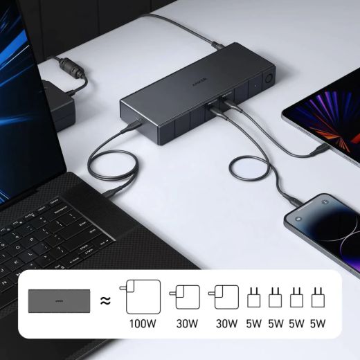 Док-станція Anker 778 Thunderbolt Docking Station (12-in-1, Thunderbolt 4) (A83A9)